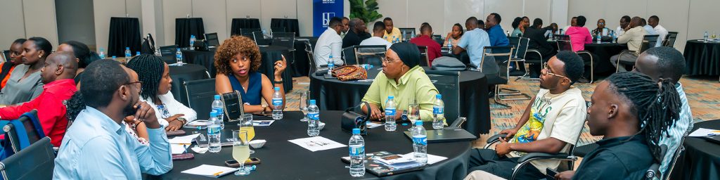 mHub mental fitness workshop at Bank of Kigali
